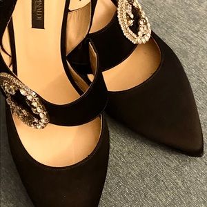 Marina Rinaldi 38.5 - 39Black Dress Shoes